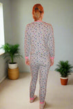 Girl’s Pyjamas B&M Kids Grey/Pink 11-12 Yrs Graphic Pattern