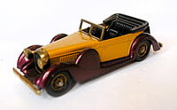 Matchbox Models of Yesteryear Y-11, specifically a 1938 Lagonda Drophead Coupe c1973
