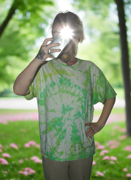 Unisex T-shirt Gildan Multicolour X-Large Tie-Dye Pattern