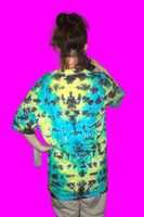 Unisex T-shirt Kirkland Multicouered X-Large Tie-Dye Pattern