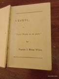 Vashti or "Until Death Us Do Part" by Augusta J. Evans HB No DJ Vintage