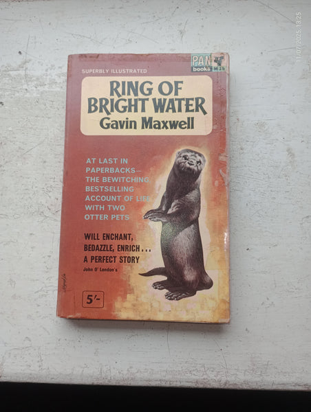 Pan Books edition of Ring of Bright Water by Gavin Maxwell c1963 Pb