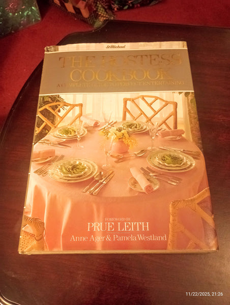 The Hostess Cookbook written by Anne Ager & Pamela Westland Hb
