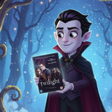 DVD cover for the 2008 film Twilight, the first installment in The Twilight Saga film series