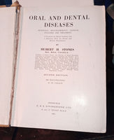 Oral and dental diseases : aetiology, histopathology, clinical features and treatment by Hubert H. Stones c1951