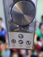 BN Unopened Sound GEEK Mini Headphones Black/Silver