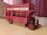 Matchbox Models of Yesteryear Y-23 1922 AEC S Type Omnibus diecast