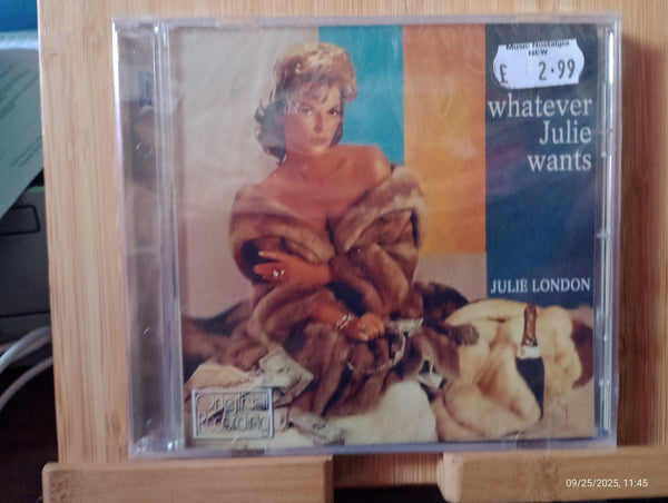 Whatever Julie Wants Julie London {Free P&P Tracked 24}