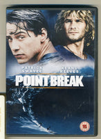 Point Break DVD (2011) Patrick Swayze, Bigelow (DIR) cert 18