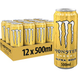 Monster Energy Ultra Gold 12x500ml PMP £1.55 (Gold)